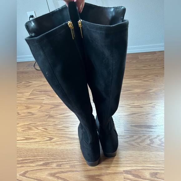 Genuine suede MK over the knee boots size 7 - Picture 3 of 4